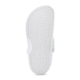 CROCS Classic Gingham CLOG 211006-16S FLIP-FLOPS alb 5