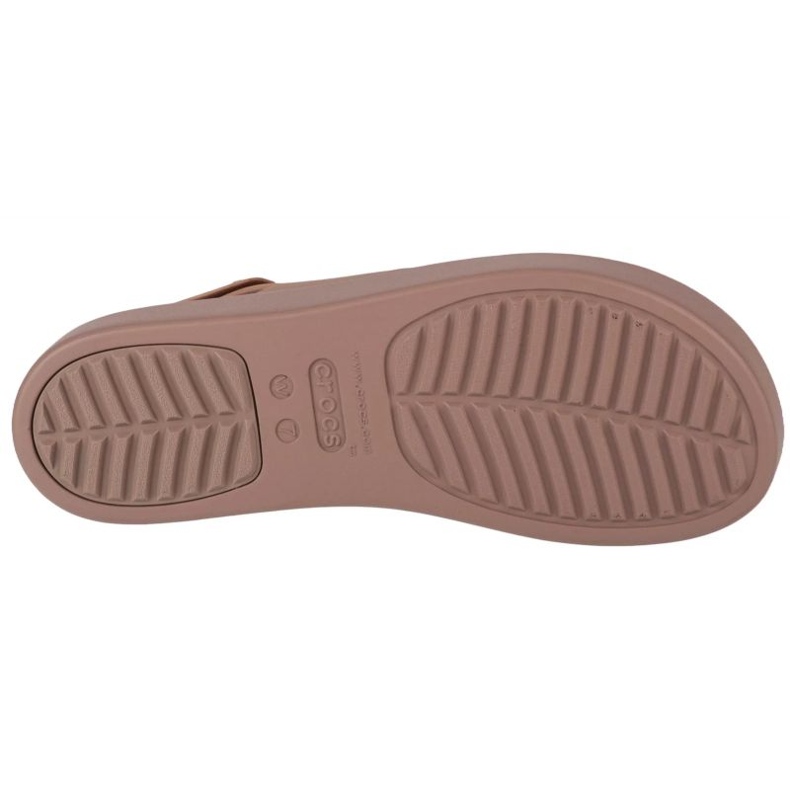 Sandale Crocs Brooklyn Low Wedge 206453-2EL bej 4 Sandale Crocs Brooklyn Low Wedge 206453-2EL bej 4