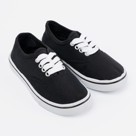 Adidași clasici pentru copii negri negru 2 Adidași clasici pentru copii negri negru 2