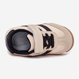 Pantofi sport pentru copii cu bej 2