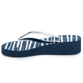 Mckeylor Flip-flops cu dungi albastru 3