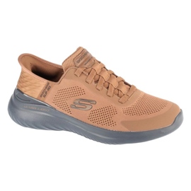 Pantofi Skechers Slip-Inss Bound 2.0. A apărut 232459-BBK maro 3