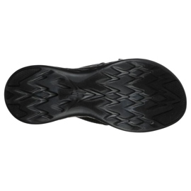 Skechers On-the-Go 600 Flip Flops-Oceanside în 140003-BBK negru 7