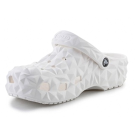 CROCS Classic Geometric CLOG 209563-100 FLIP-FLOPS alb 7