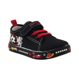 American Club adidasi americani adidași branț din piele roșu negru alb 1