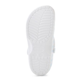 CROCS Classic Gingham CLOG 211006-16S FLIP-FLOPS alb 12