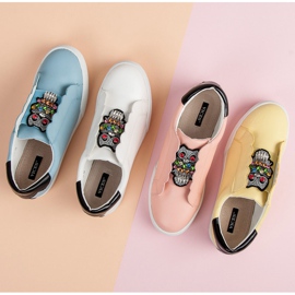 Vices Adidași Slip-on Cu Bufnițe albastru 7