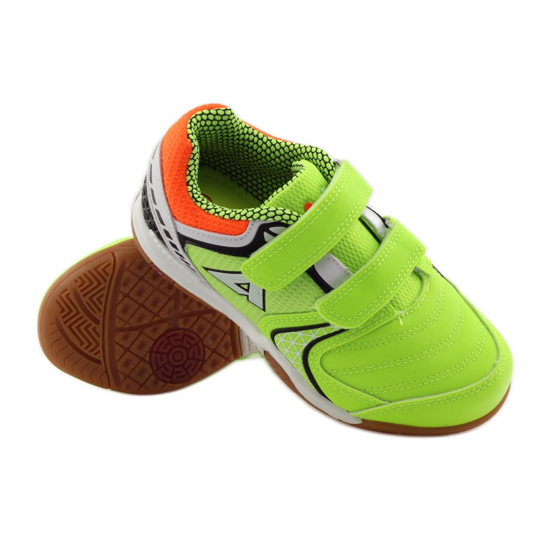 American Club Adidasi sport ADI American 170620 verde portocale alb 3