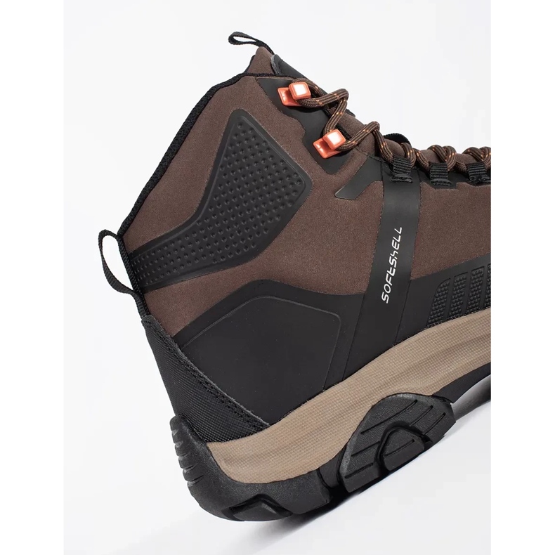 Vico Pantofi de iarnă maro legat de softshell 1