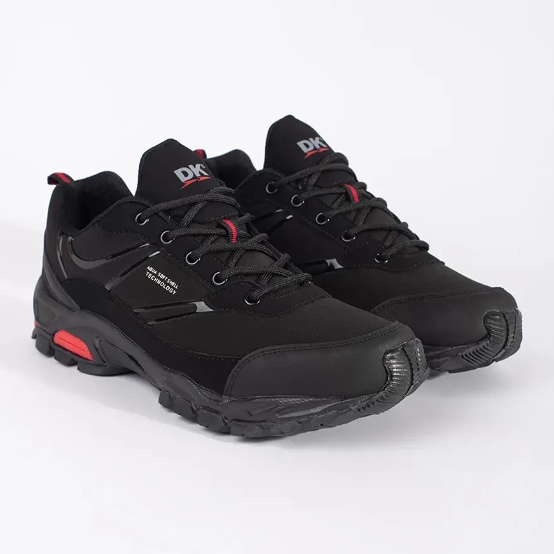 Pantofi de trekking pentru femei negre dk negru 2