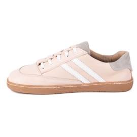 Adidași desculți Kaia Olivier pentru femei - pantofi anatomici din piele roz 2