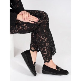 Goodin Mocasini negri din piele intoarsa negru 1 Goodin Mocasini negri din piele intoarsa negru 1