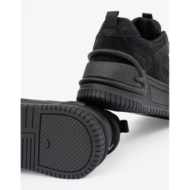 Adidași pentru femei cu dantelă neagră negru 1