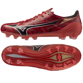 Mizuno Alfa II Elite FG P1GA256260 Pantofi de fotbal roșu 1 Mizuno Alfa II Elite FG P1GA256260 Pantofi de fotbal roșu 1