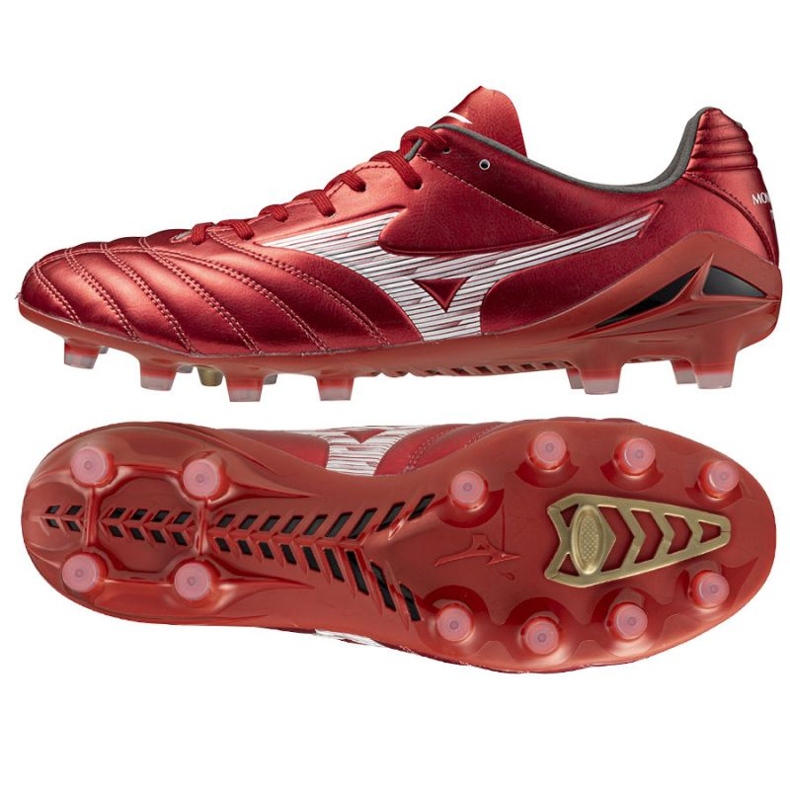 Mizuno Mizuno Neo III Pro P1GA252260 Pantofi de fotbal roșu 1