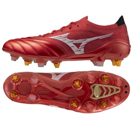 Mizuno Morelia Neo IV Beta Japan Mix SG P1GC254060 Pantofi de fotbal roșu 1