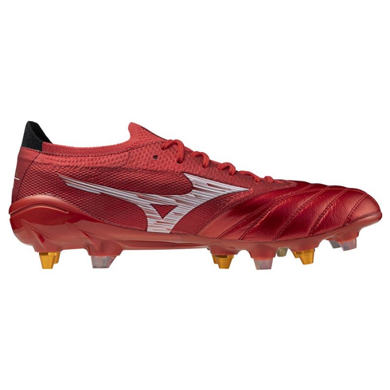 Mizuno Morelia Neo IV Beta Japan Mix SG P1GC254060 Pantofi de fotbal roșu 2