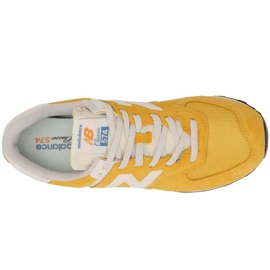 Pantofi New Balance U574VPY galben 2