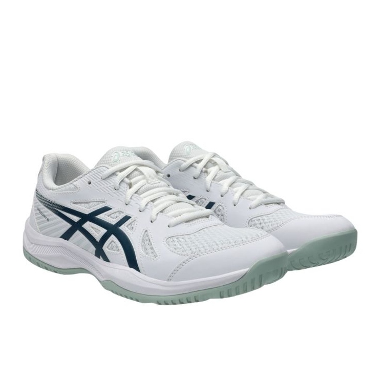 Asics Upcurt 6 1071a104 104 Pantofi de volei alb 1