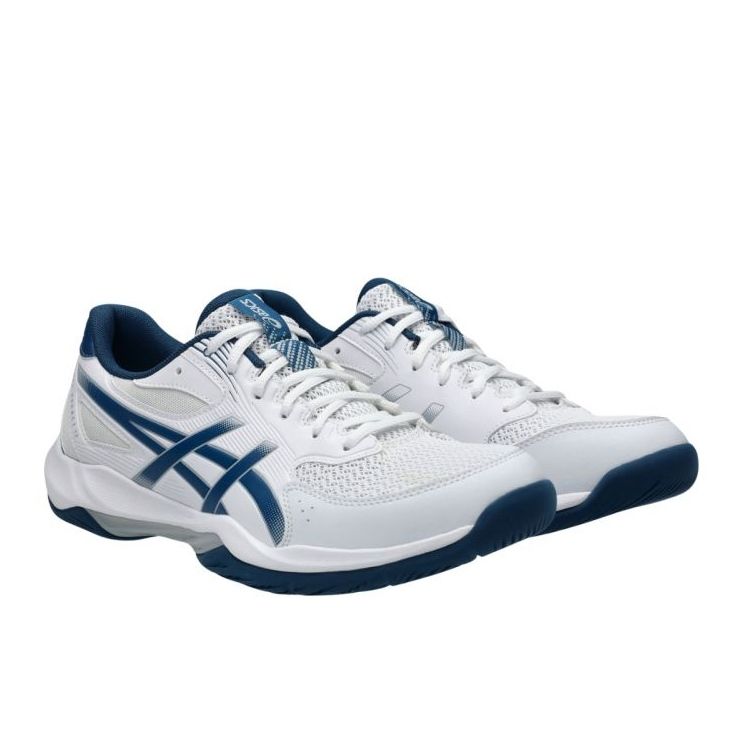 Pantofi de volei cu gel-Rocket ASICS 12 1071A116 100 alb 1