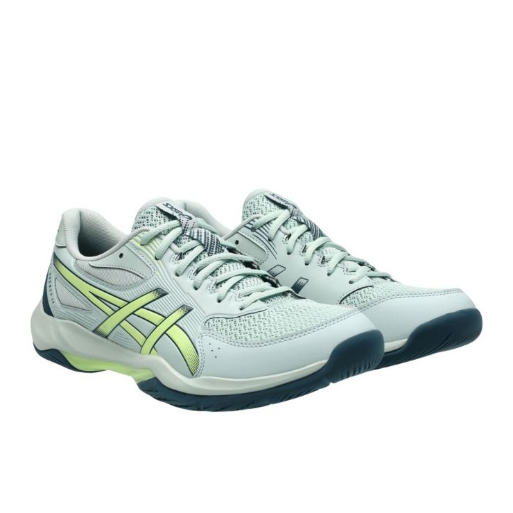 Pantofi de volei cu gel-Rocket ASICS 12 1071A116 300 verde 1