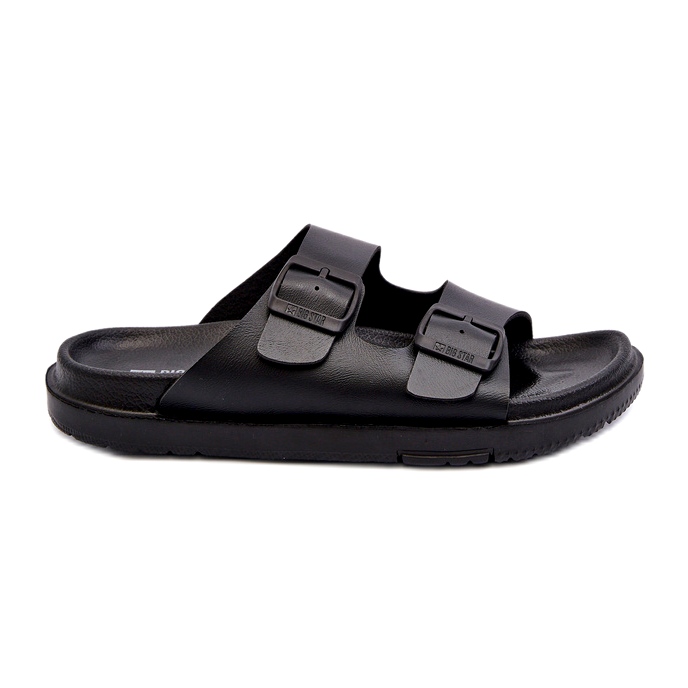 Flip-flops pentru bărbați ușoare cu catarame Big Star NN174597 Negru 5 Flip-flops pentru bărbați ușoare cu catarame Big Star NN174597 Negru 5