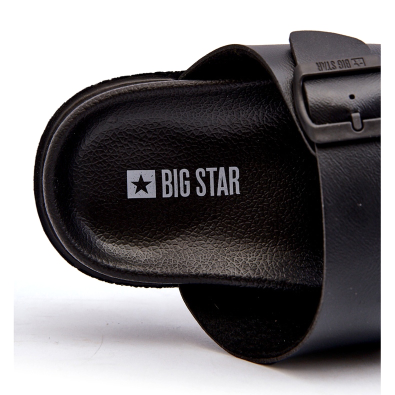 Flip-flops pentru bărbați ușoare cu catarame Big Star NN174597 Negru 1