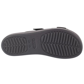 Sandale Crocs Brooklyn Low Wedge 207431-001 negru 3 Sandale Crocs Brooklyn Low Wedge 207431-001 negru 3