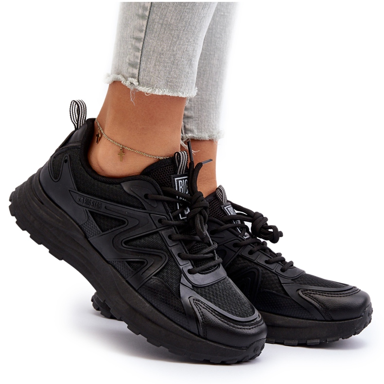 Adidași pentru femei Big Star NN274A085 Negru 5