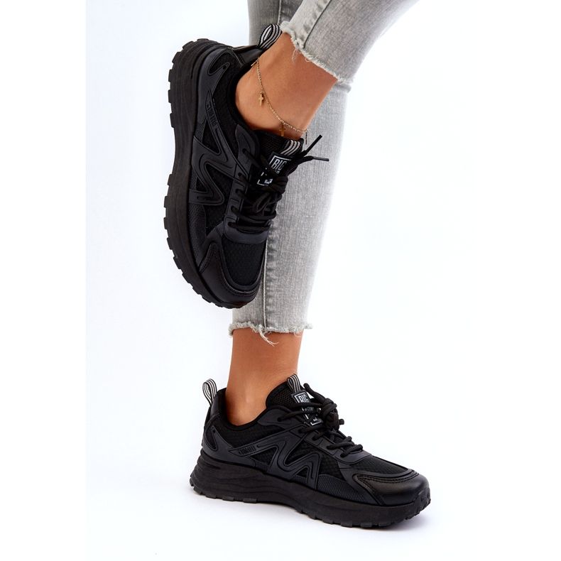 Adidași pentru femei Big Star NN274A085 Negru 3