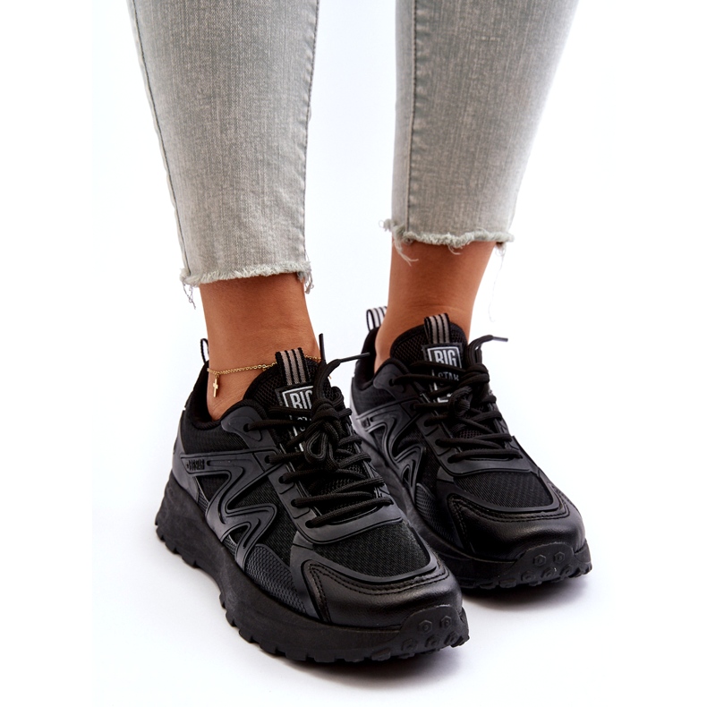 Adidași pentru femei Big Star NN274A085 Negru 2