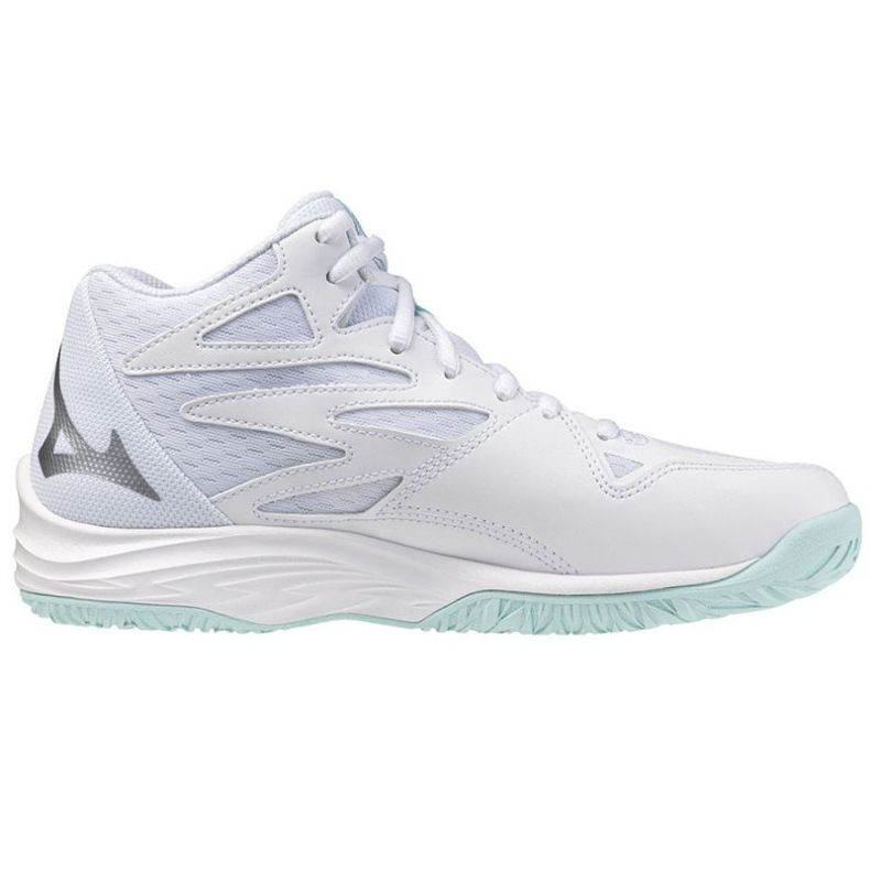 Pantofi de volei Mizuno Thunder cu MIZUNO cu MID V1GC237540 alb 1