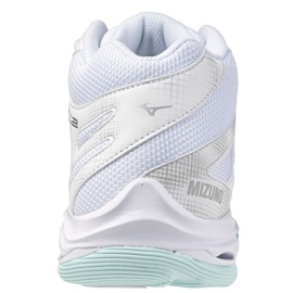 Tensiunea de undă Mizuno 2 Mid V1GC246545 Pantofi de volei alb 3
