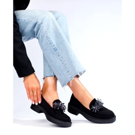W. Potocki Femei Eco-parte Potocki Loafers Black 12058BK negru 3
