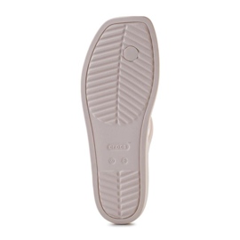Sandale pentru femei japoneze CROCS MIAMI THONG FLIP 209793-0WW DEF bej 6 Sandale pentru femei japoneze CROCS MIAMI THONG FLIP 209793-0WW DEF bej 6