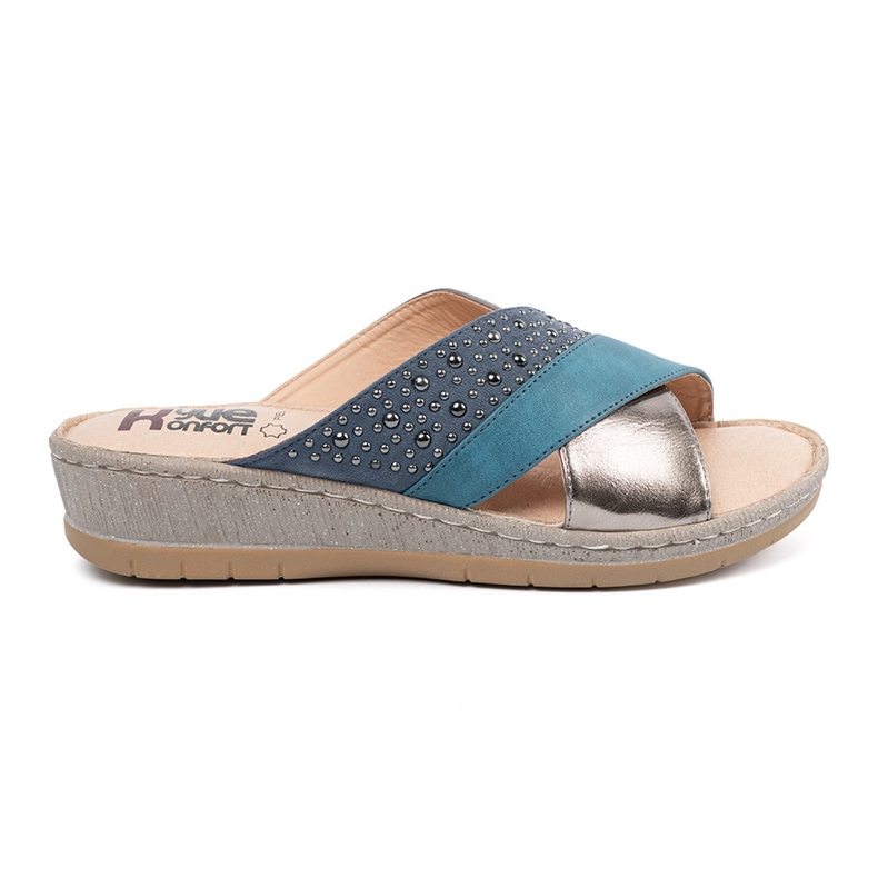 Shelvt Panouri albastre cu știfturi argintii albastru 1