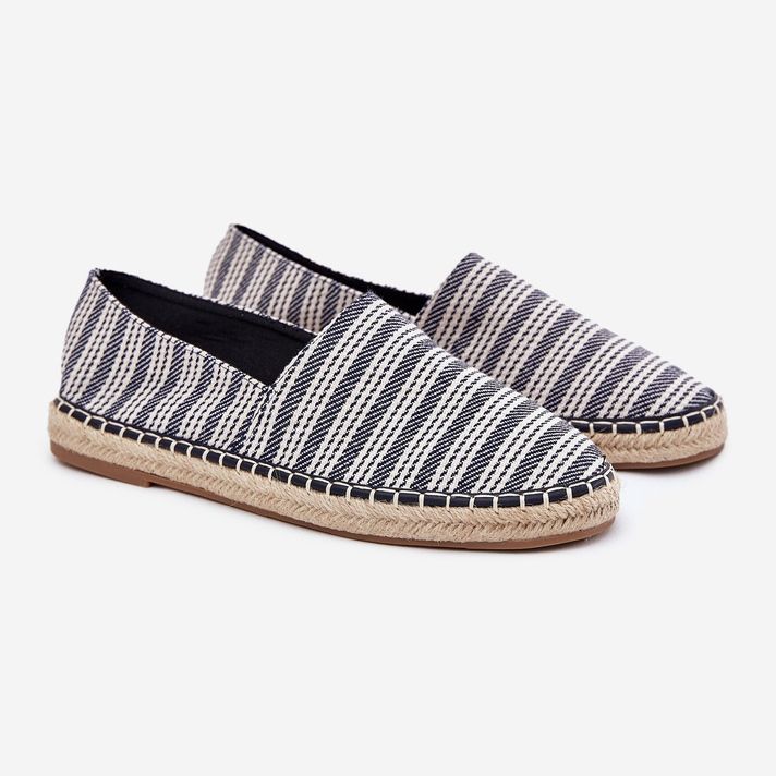 Espadrilles pentru bărbați cu Braild Navy Blue albastru 1
