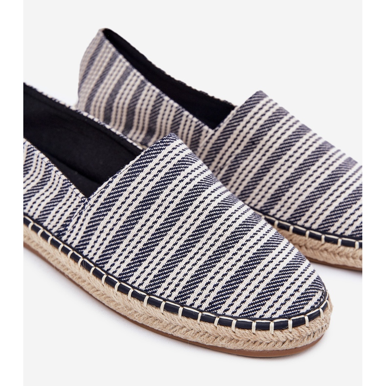 Espadrilles pentru bărbați cu Braild Navy Blue albastru 2