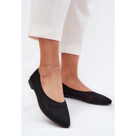 Blalerine de plasă pentru femei negre negru 2