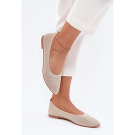 Materialul femeilor Belerine Beige Maiden bej 2