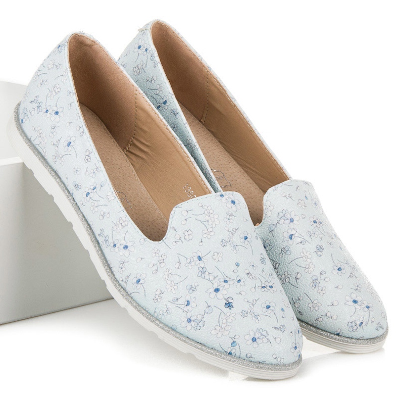 Vices Domni cu flori albastru 2