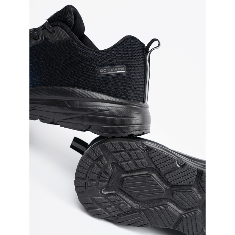 DK Pantofi pentru bărbați bleumarin și negru albastru 1