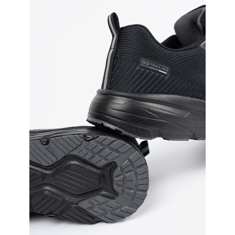 Pantofi ușori negri și gri dk negru 2