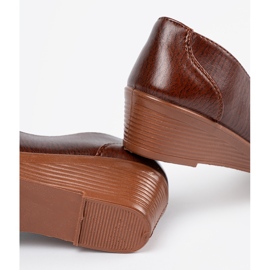 Pantofi clasici cu maro maro 1