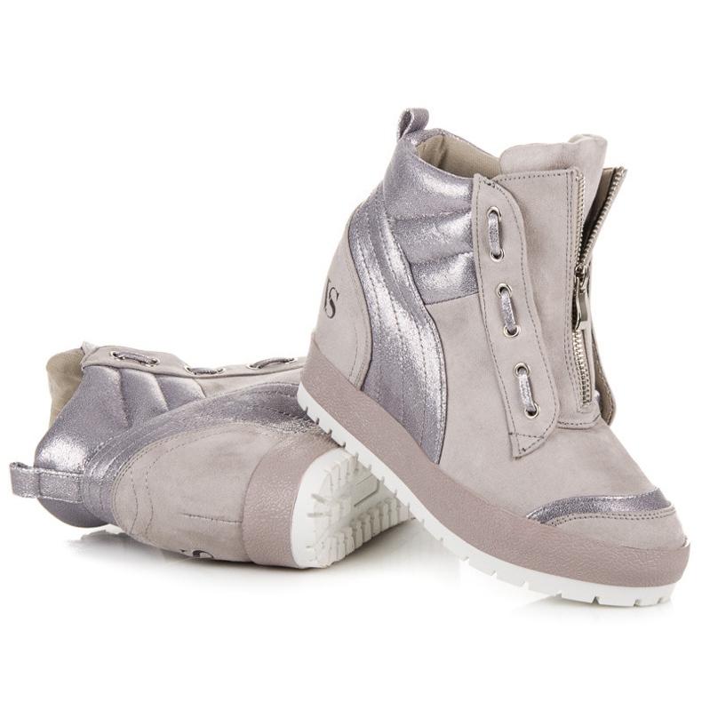 Vices Adidași cu platformă gri 1 Vices Adidași cu platformă gri 1