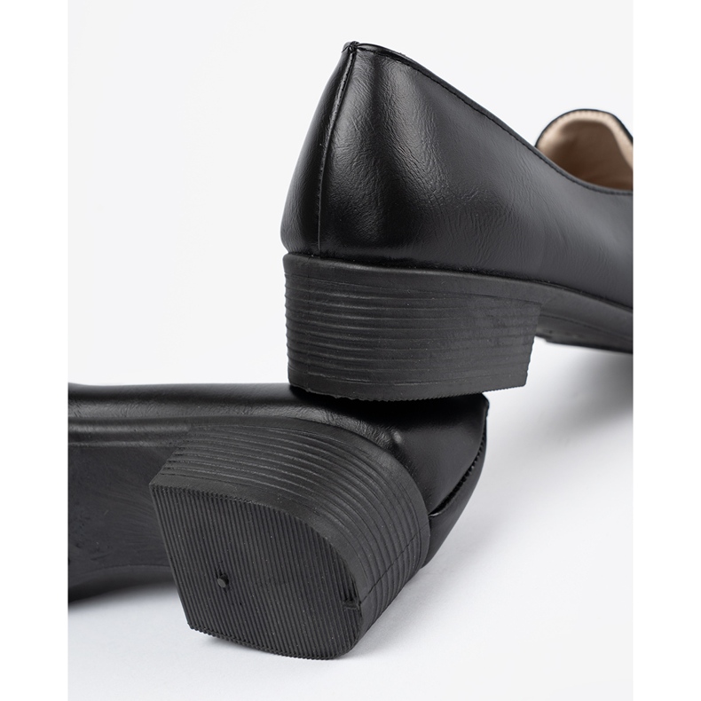 Pantofi cu degete joase pentru femei negre negru 1