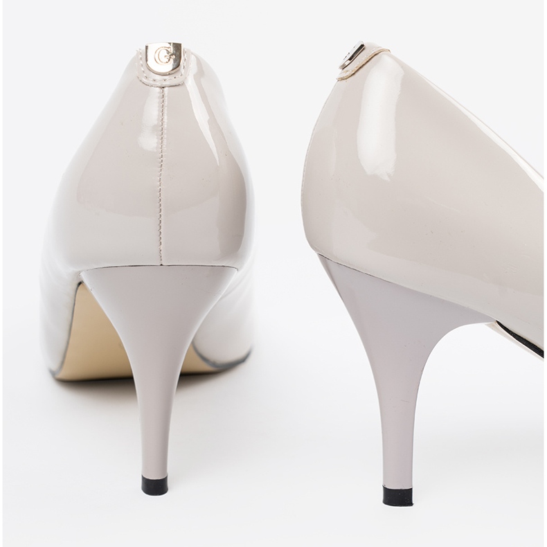 Goodin Tocuri înalte pentru femei gri deschis 1