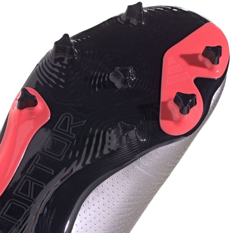 Pantofi de fotbal Adidas Predator League Ll Fg Jr IF6357 bej 1