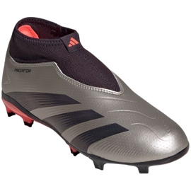 Pantofi de fotbal Adidas Predator League Ll Fg Jr IF6357 bej 3