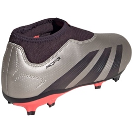 Pantofi de fotbal Adidas Predator League Ll Fg Jr IF6357 bej 4